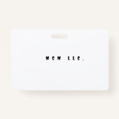 Badge Collection d'invitations de chaînes TV Mnat (Dos)