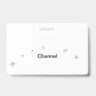 Badge Collection d'invitations de la chaîne TV Mnat 