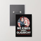 Badge Combattre l'Oligarchie (Recto/Verso)