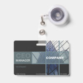 Badge Commercial (Avant avec rétractable)
