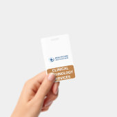 Badge Compagnon de services de technologie clinique CTS  (Manuel / portable)