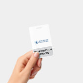 Badge Compagnon de services environnementaux EVS de coul (Manuel / portable)