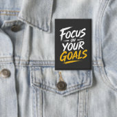 Badge Concentrez-vous sur vos objectifs Motivationnel (Insitu)