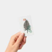 Badge Conception Abstraite des feuilles (Manuel / portable)