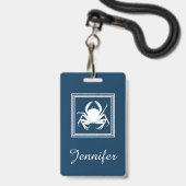 Badge Conception aquatique (Avant avec lanière)