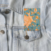 Badge Conception de feuille contemporaine en bordure pêc (Insitu)