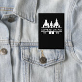 Badge Conception de la nature libre et sauvage de la for (Insitu)