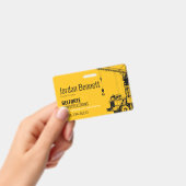 Badge Conception de la société de construction, de la gr (À main)