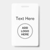 Badge Conception de logo d'entreprise (Avant)