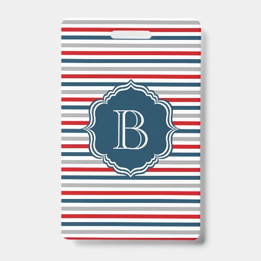 Badge Conception de monogramme (Avant)