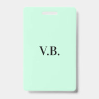 Conception de monogramme de texte de nom simple un