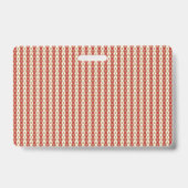 Badge Conception de motif rayé désertique boho (Arrière)