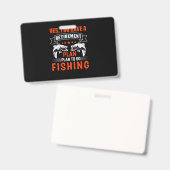 Badge conception de t-shirt de pêche (Avant & arrière)