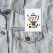 Badge Conception de théière confortable et accueillante (Insitu)