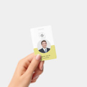 Badge Conception d'identité d'accès des employés QR pers (Manuel / portable)
