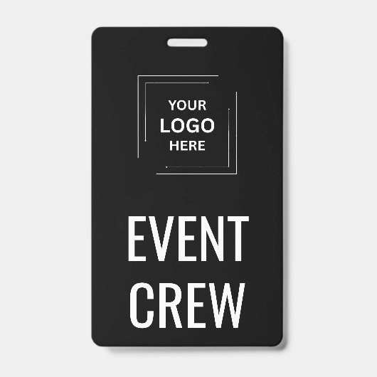 Badge Conception d'identité d'accès pour le personnel d' (Avant)