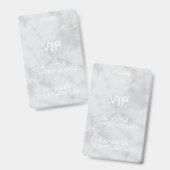Badge Conception d'identité d'événement de festival VIP (Avant & arrière)