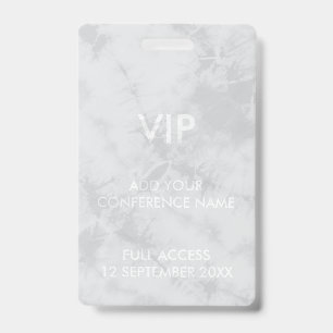 Badge Conception d'identité d'événement de festival VIP