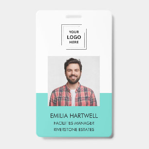 Badge Conception d'identité photographique pour employés