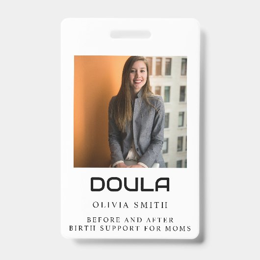 Badge Conception d'identité visuelle pour doula professi (Avant)