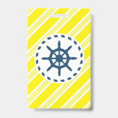 Badge Conception nautique (Arrière)