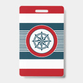 Badge Conception nautique (Arrière)