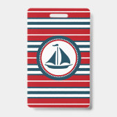 Badge Conception nautique (Arrière)