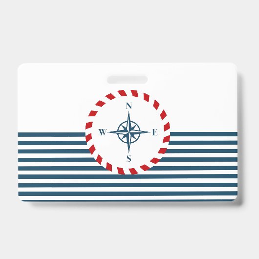 Badge Conception nautique (Avant)