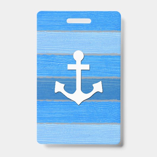 Badge Conception sur le thème nautique (Avant)