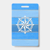 Badge Conception sur le thème nautique (Arrière)