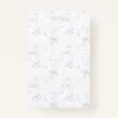 Badge Conception vide Dix-huit (Dos)