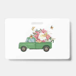 Badge Conceptions de sublimation de fleurs