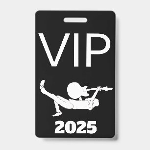 Badge Concert personnalisé de Rock Classique