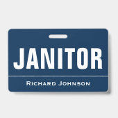 Badge Concierge sur mesure (Arrière)