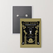 Badge Concours de danse américaine (Recto/Verso)
