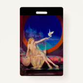 Badge Concubine de Sultana le sultan arabe 1925 (Dos)