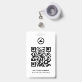 Badge Conférence Connect (Avant avec rétractable)