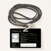 Badge Construction du carrosserie (Derrière avec lanière)