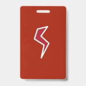 Badge Construction professionnelle à haut risque (Arrière)