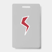 Badge Construction professionnelle à haut risque (Dos)