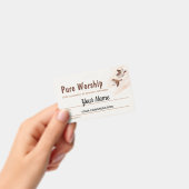 Badge Convention 2025 Culte Pur | Nom JW (Manuel / portable)