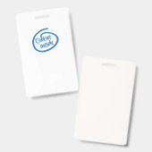 Badge Cookies à l'intérieur (Recto et verso)