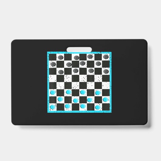 Badge Cool Jeu d'échecs Halloween Costume drôle Lazy do- (Avant)