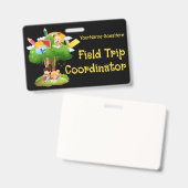Badge Coordonnateur de sortie scolaire (Avant & arrière)
