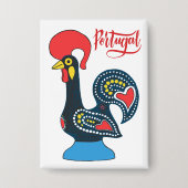 Badge Coq Portugais (Recto)