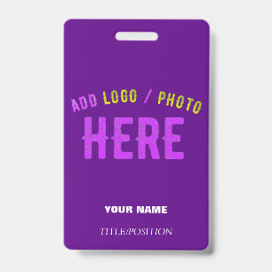 BADGE CORDELANDE INDIGO PERSONNALISABLE DE STYLE MODERNE