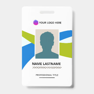 Badge Corporate ID Card Design Template
