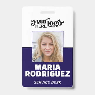 Badge CorporateBadge Employé/ID d'événement personnalisé