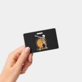 Badge Costume de squelette d'Halloween Dabbing (Manuel / portable)