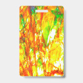 Badge Coucher de soleil Ammolite (Arrière)
